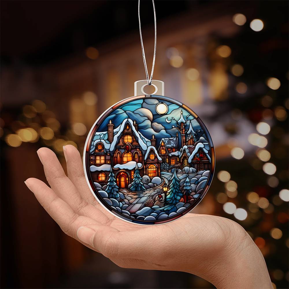 Blue Hamlet Christmas Ornament - Vintage Inspired