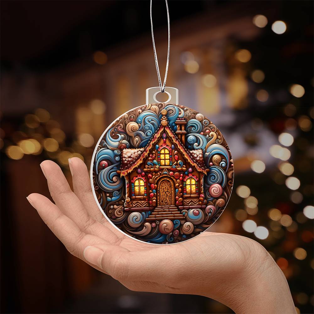 Windy Home Christmas Ornament - Vintage-Inspired