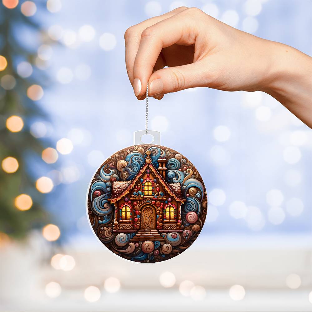 Windy Home Christmas Ornament - Vintage-Inspired