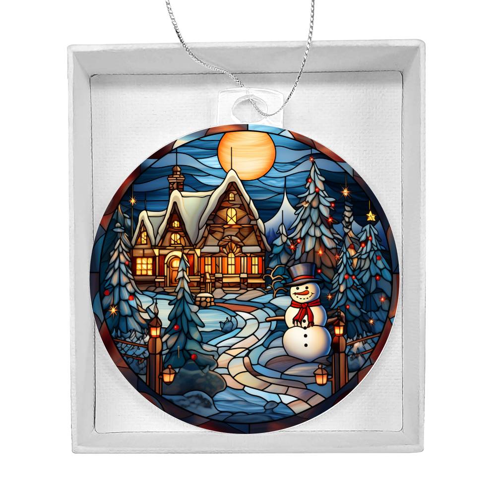 Full Moon Home Christmas Ornament - Vintage-Inspired