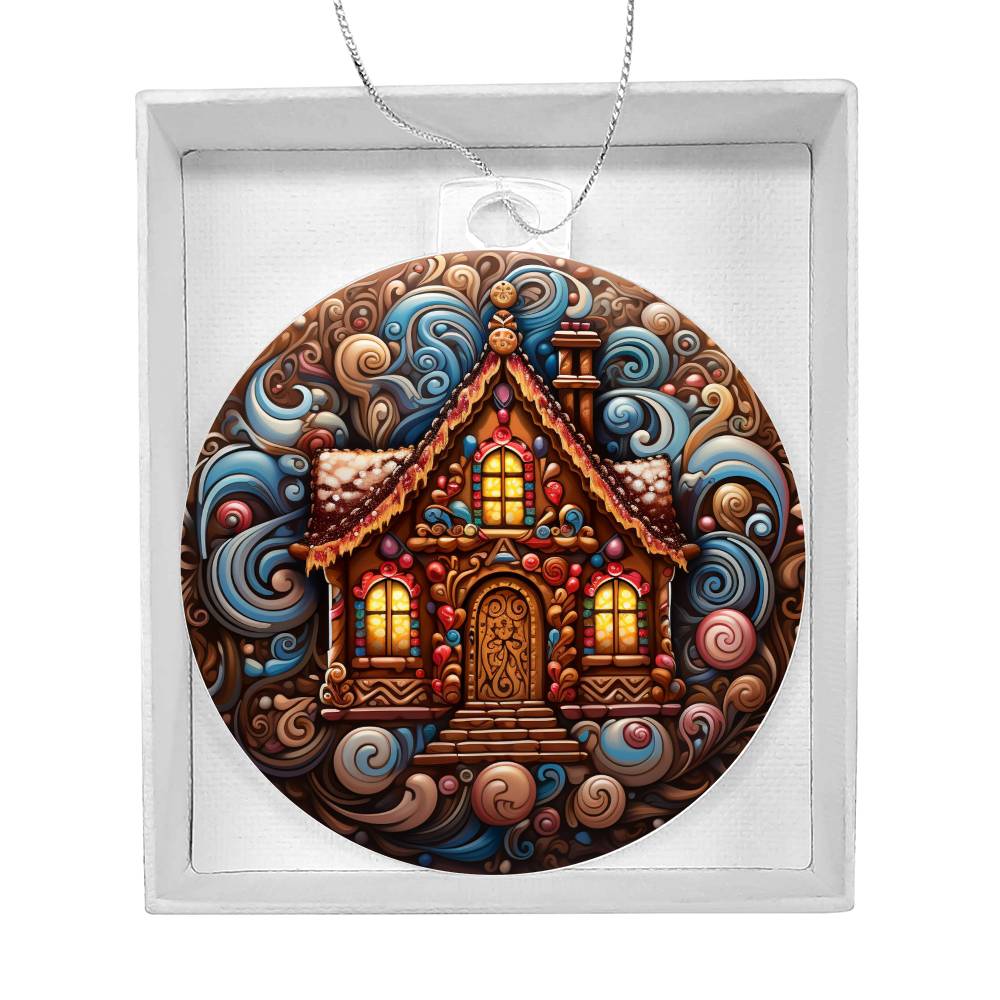 Windy Home Christmas Ornament - Vintage-Inspired