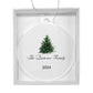 Personalized Family Christmas Tree - 2024