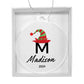 Letter and Name Elf Hat Christmas Ornament - 2024