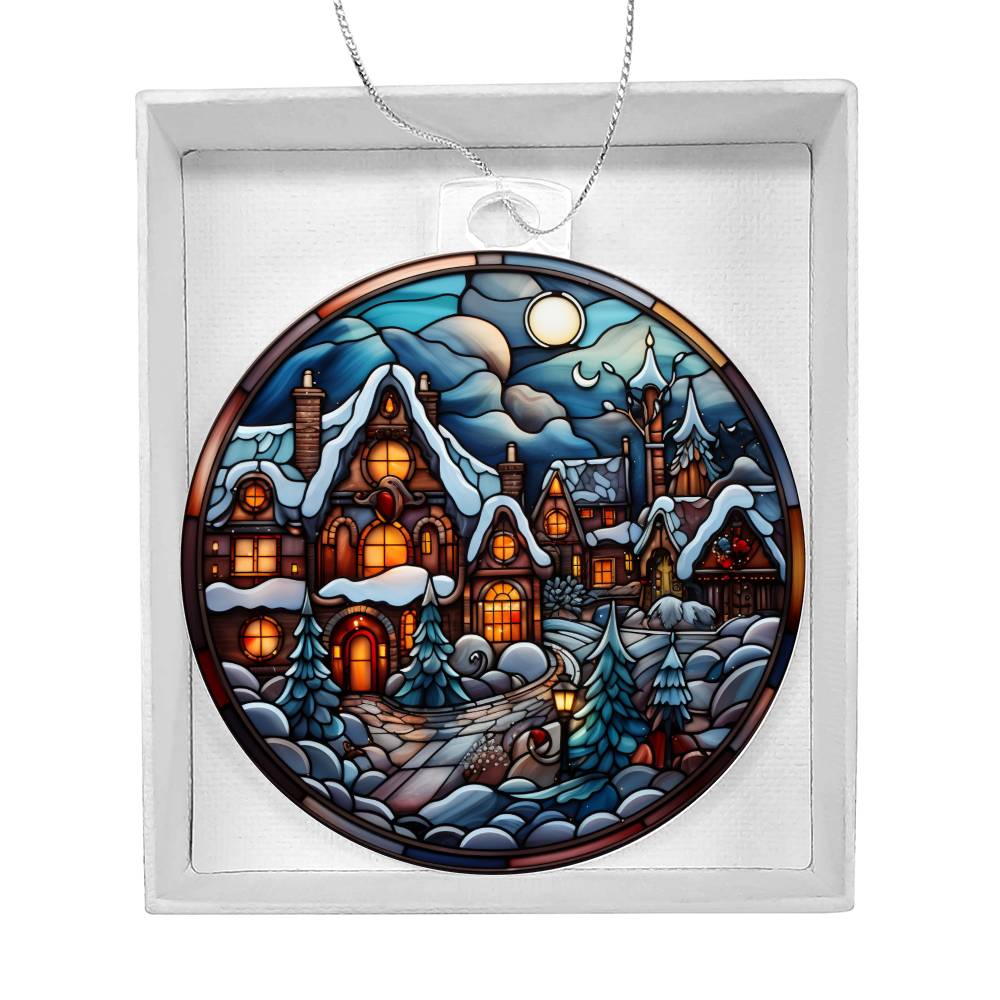 Blue Hamlet Christmas Ornament - Vintage Inspired