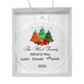 2024 Keepsake Personalized Family Name - Boy's Football Ornament