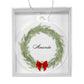 Personalized  Name Christmas Tree Ornament - Balsam Branches