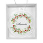 Personalized Name  Christmas Tree Ornament - Holly Branches