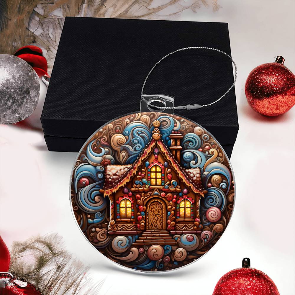 Windy Home Christmas Ornament - Vintage-Inspired