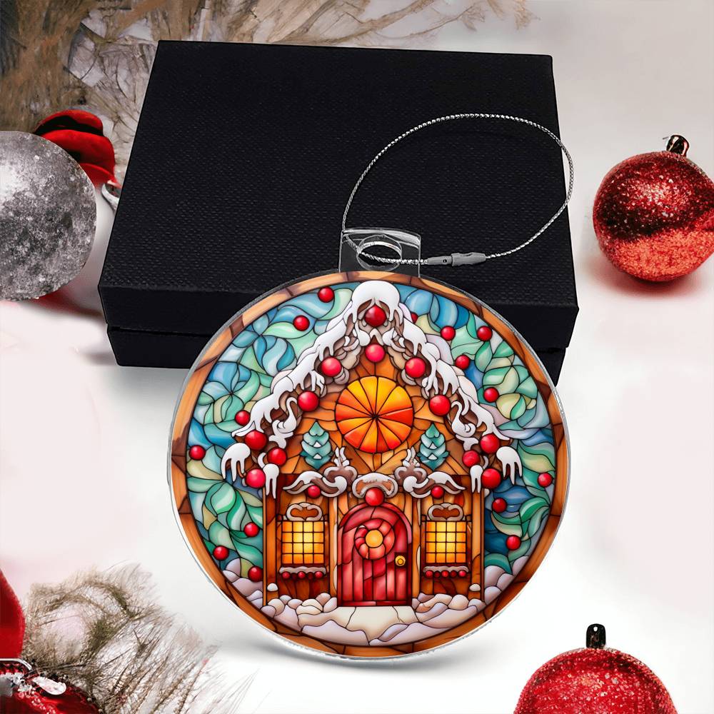 Berry House Christmas Ornament - Vintage-Inspired