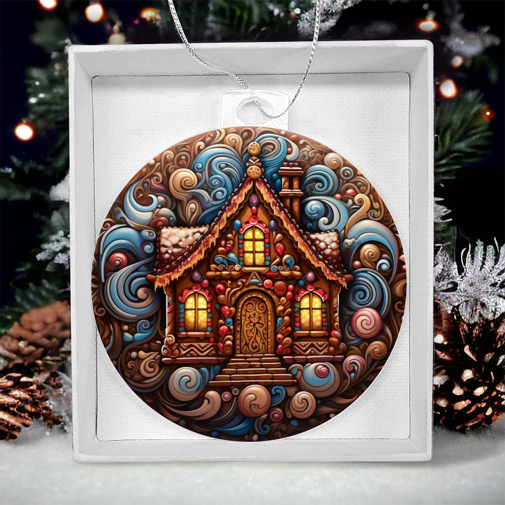 Windy Home Christmas Ornament - Vintage-Inspired