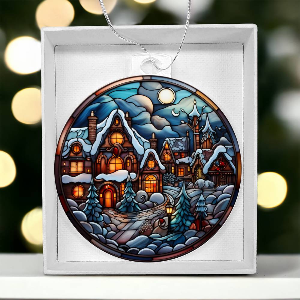 Blue Hamlet Christmas Ornament - Vintage Inspired