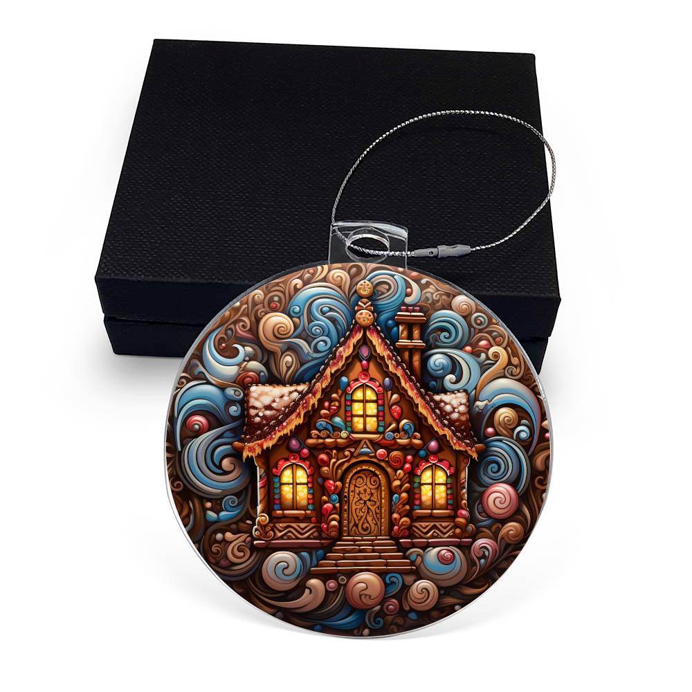 Windy Home Christmas Ornament - Vintage-Inspired