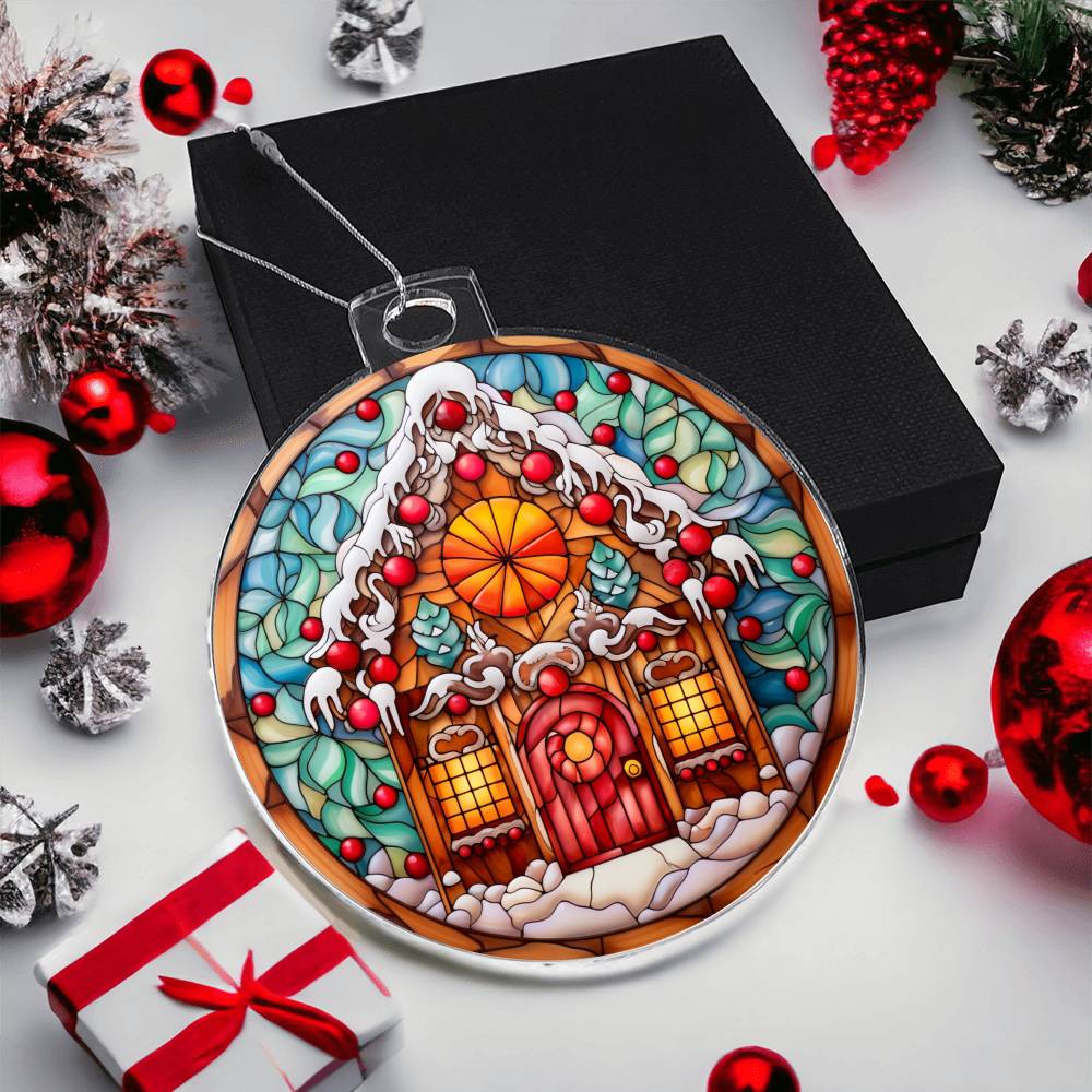 Berry House Christmas Ornament - Vintage-Inspired