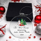 2024 Keepsake Personalized Family Name - Baseball Ornament