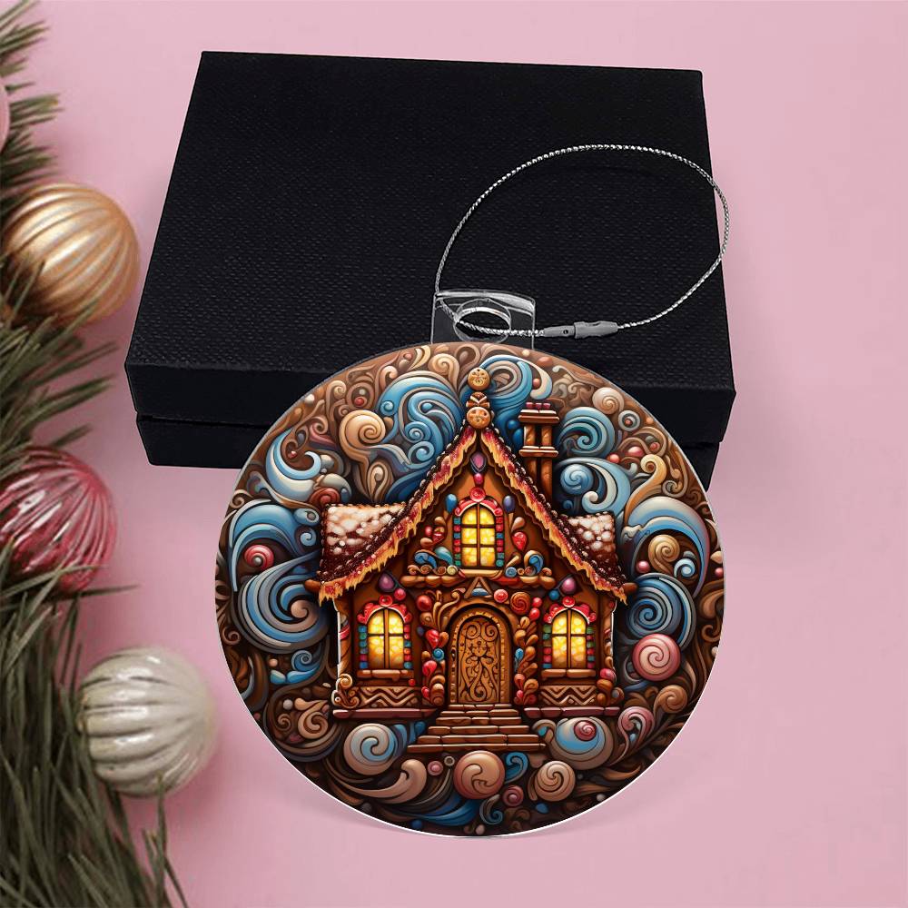 Windy Home Christmas Ornament - Vintage-Inspired