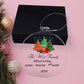 2024 Keepsake Personalized Family Name - Boy's Football Ornament