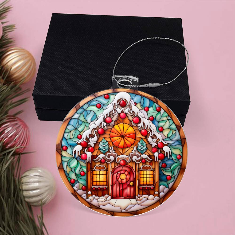 Berry House Christmas Ornament - Vintage-Inspired