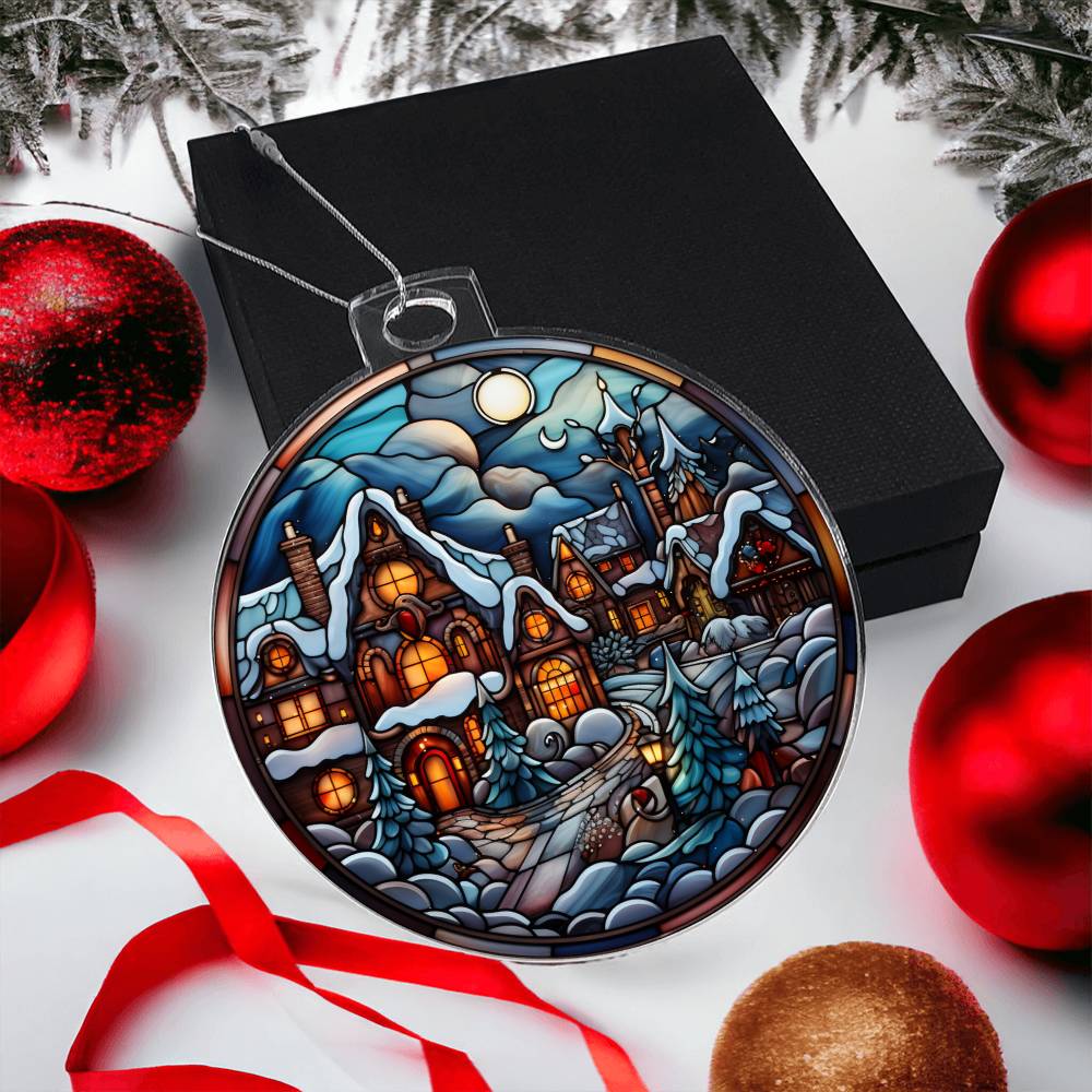 Blue Hamlet Christmas Ornament - Vintage Inspired