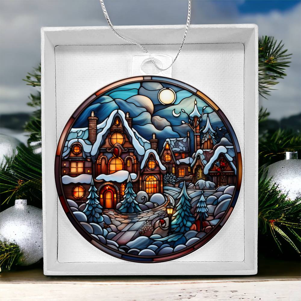 Blue Hamlet Christmas Ornament - Vintage Inspired