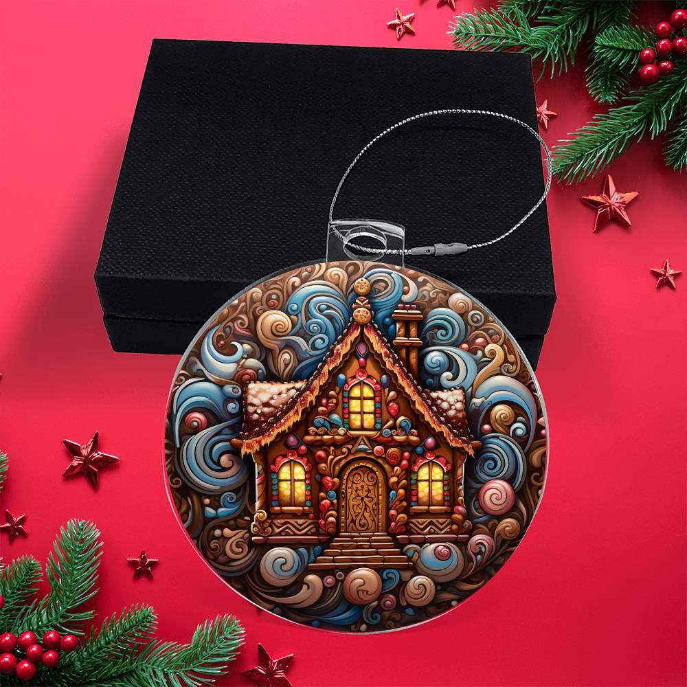 Windy Home Christmas Ornament - Vintage-Inspired