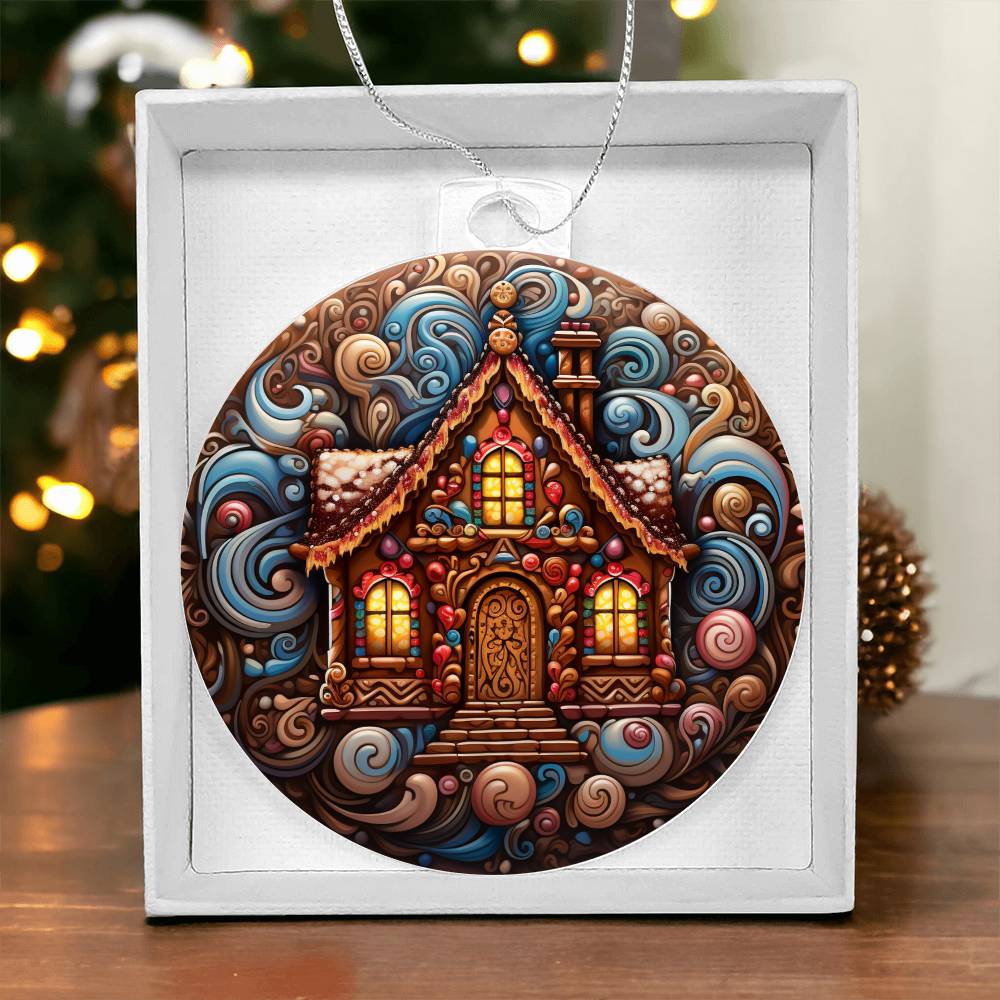 Windy Home Christmas Ornament - Vintage-Inspired