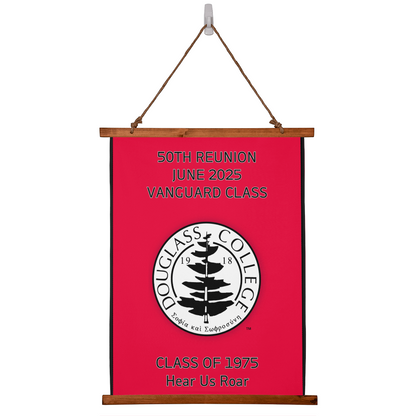 Douglass College Vanguard Class Banner Tapestry - 1975