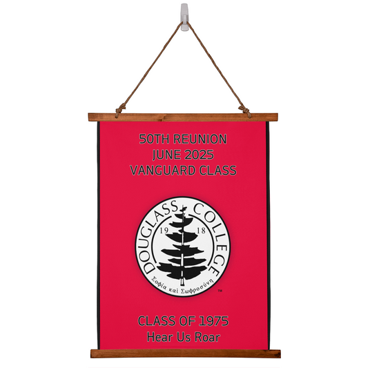 Douglass College Vanguard Class Banner Tapestry - 1975