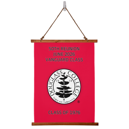 Douglass College Vanguard Class Banner Tapestry - 1976