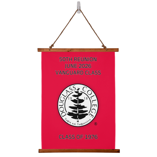 Douglass College Vanguard Class Banner Tapestry - 1976