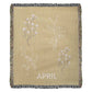 Yellow - April - Sweet Pea Heirloom Birth Month Flower Woven Blanket
