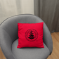 Douglass College Seal Red Classic Pillow