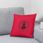 Douglass College Seal Red Classic Pillow