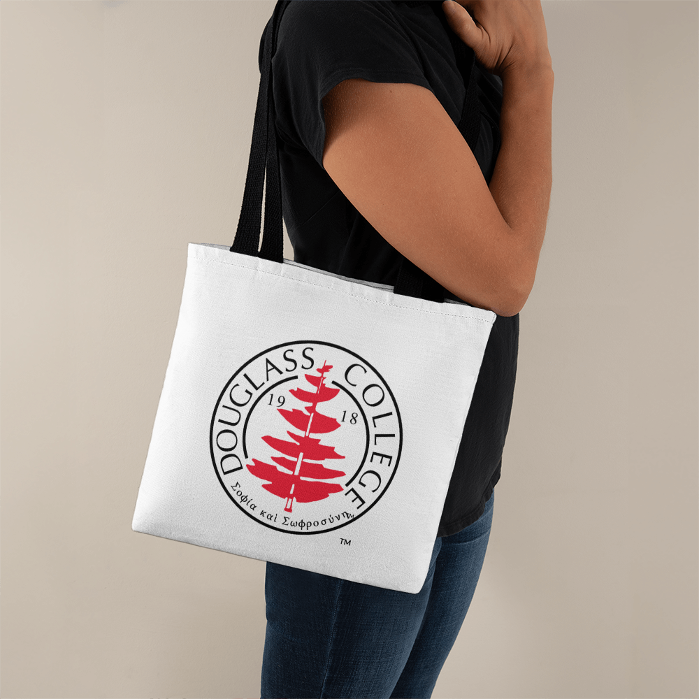 Douglass College Red Seal - White Tote Bag