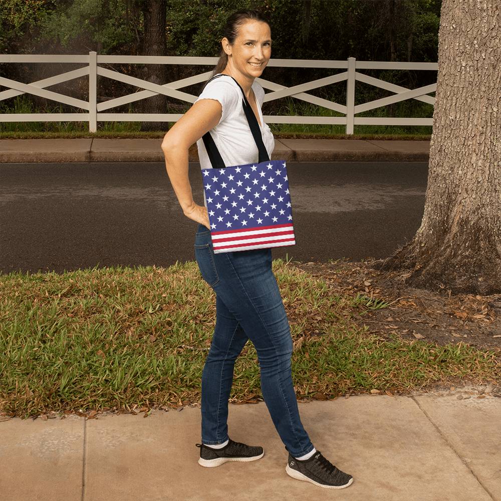 Flag Canvas Tote