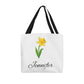 March - Personalized Birth Month Flower Classic Canvas Tote Bag