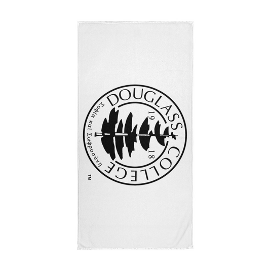 Douglass College Seal Sports Towel