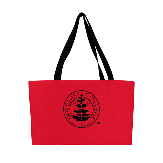 Douglass College Red Weekender Tote Bag