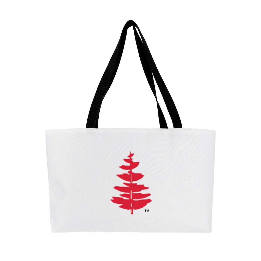 Douglass College Red Pine Tree Weekender Tote Bag
