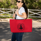 Douglass College Seal Logo Red Weekender Tote Bag