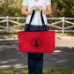 Douglass College Seal Logo Red Weekender Tote Bag