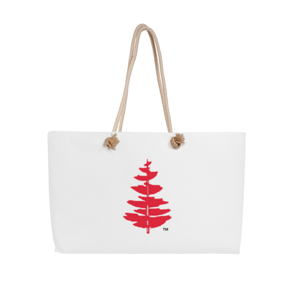Douglass College Red Pine Tree Weekender Tote Bag