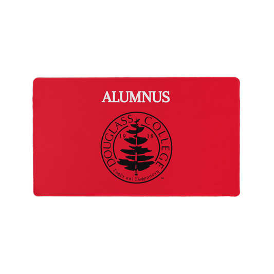 Douglass College Seal Red Gaming Mat