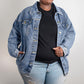 Douglass College Vanguard Alumnus Denim Jacket - Class of 1975