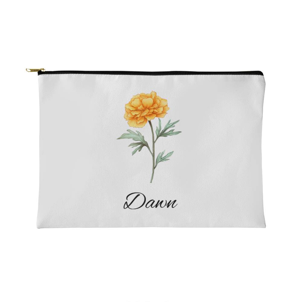 6 Birth Month Flower Makeup Bag for Vasios Law