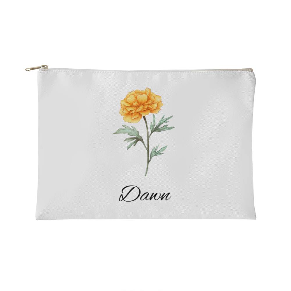 6 Birth Month Flower Makeup Bag for Vasios Law