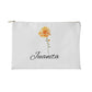 Birth Month Flower Small Pouch for Juanita