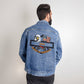 Eagle Patriotic Denim Jacket For ANIS