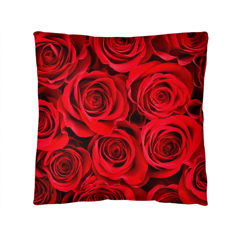 Red Rose Indoor/Outdoor Pillow