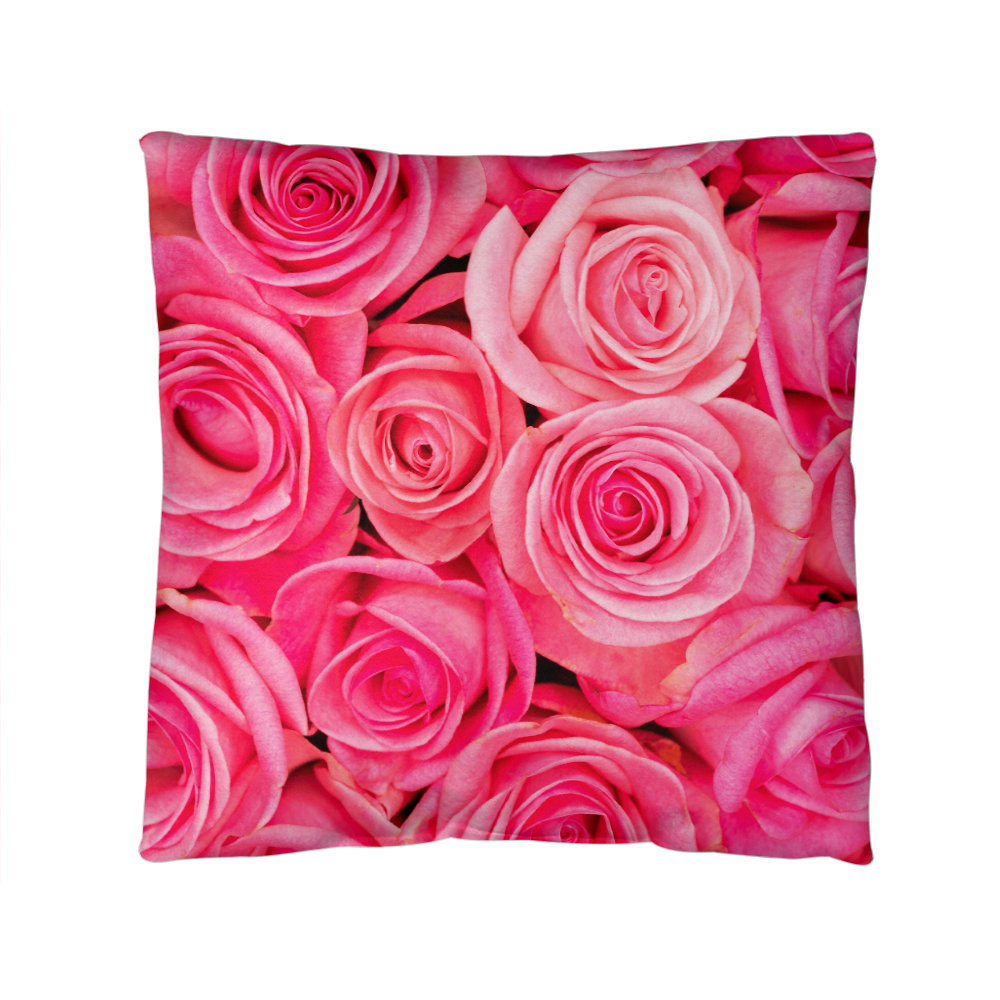 Pink Rose Indoor/Outdoor Pillow
