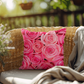 Pink Rose Indoor/Outdoor Pillow